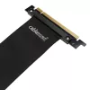 CableMod CM-VPB-2DK-R vertikale Grafikkartenhalterung mit PCIe-x16-Riser-Kabel, 2x DisplayPort, Schwarz