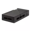 SilverStone SST-LSB01 RGB-LED-Hub mit 2 LED-Streifen, Schwarz