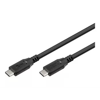Goobay USB-C auf USB-C Kabel USB 3.2 100 W 10 Gbit/s Power Delivery 2 m - Stecker> (74202)