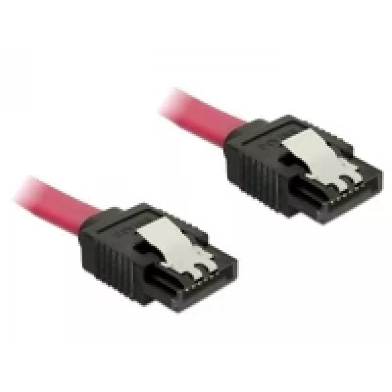 SATA-Kabel DeLOCK 82678 0,7 m Rot