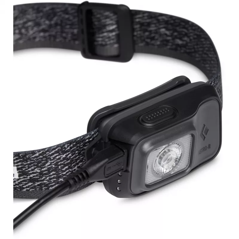 Black Diamond Astro 300-R Graphit Stirnlampe