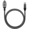 Goobay 70753 USB-C to RJ45 Ethernet CAT 6 Kabel for Stable Wired Internet Connection with Router/Modem/Network Switch/Replaces USB to RJ45 Adapter / 1