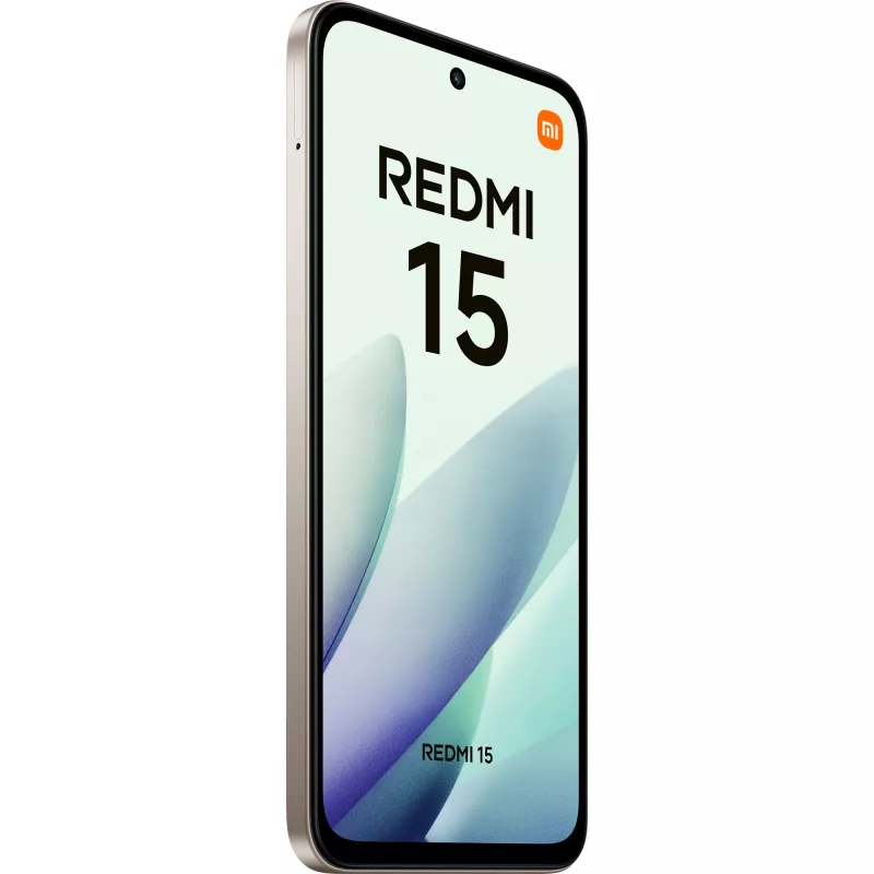 Xiaomi Redmi 15 4G Smartphone, 6 GB/128 GB, 6,9 Zoll, Titan Grey