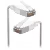 Netzwerkkabel Ubiquiti UACC-Cable-Patch-EL-C6A-12M-W RJ-45 Cat6a 12m Transparent Weiß