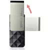 Silicon Power Blaze B30 SP016GBUF3B30V1K USB-Stick, 16 GB, USB 3.0, Schwarz
