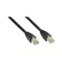Wentronic Goobay CAT 5e Patchkabel, U/UTP, Schwarz, 30 m - CCA Kupfer-Mix (68650)
