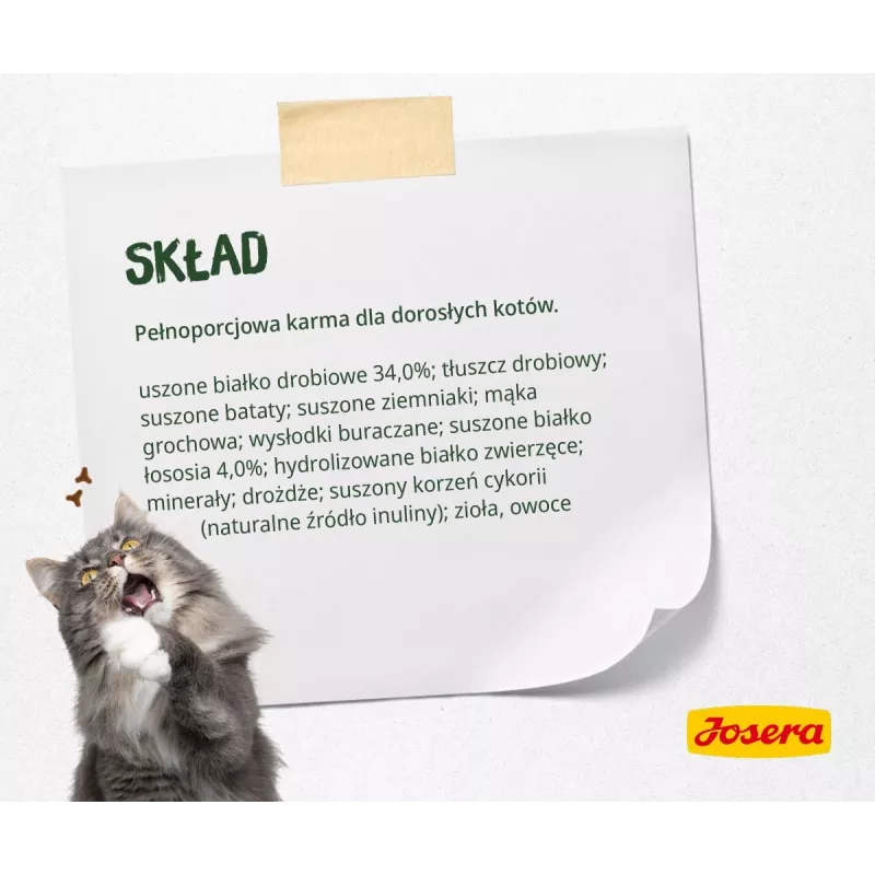 Trockenfutter für Katzen Josera NatureCat 10kg Fisch