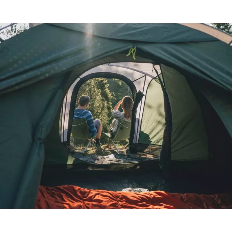Kuppelzelt Outwell Cloud 5 — 5-Personen, freistehendes grünes Campingzelt