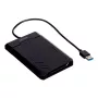 Unitek Y-3036 HDD-/SSD-Gehäuse, 2,5″ SATA III 6G, USB 3.0, UASP, schwarz