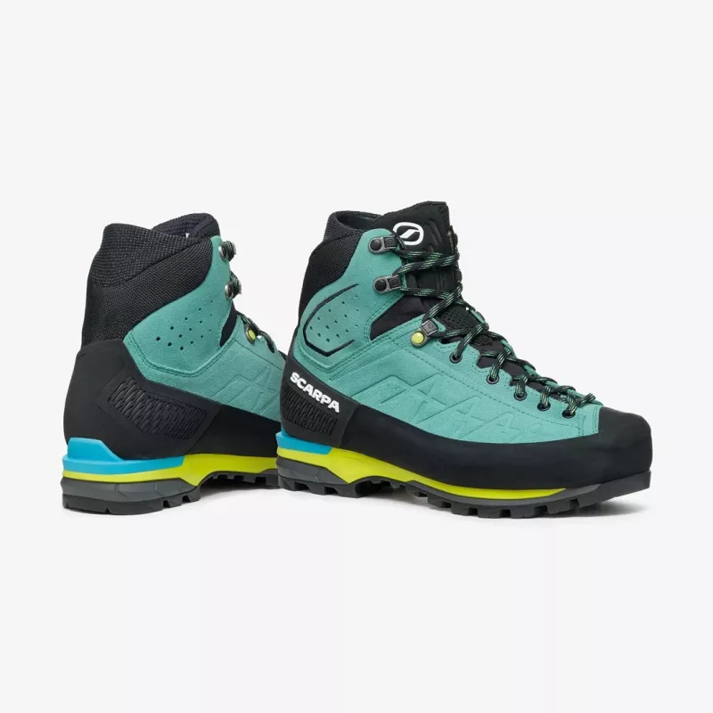 Scarpa ZODIAC TECH GTX WOMAN, 39.5, Waterfall – Schwarz