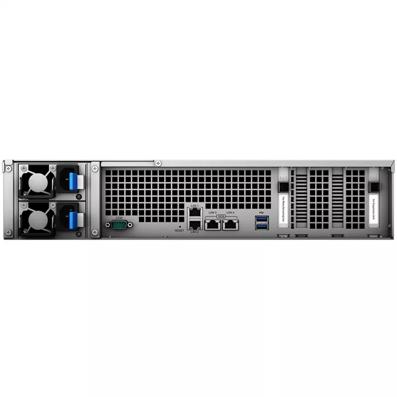 Synology FlashStation FS6400 NAS mit 24 Schächten, 2HE-Rack, Intel Xeon 4110, 32 GB DDR4