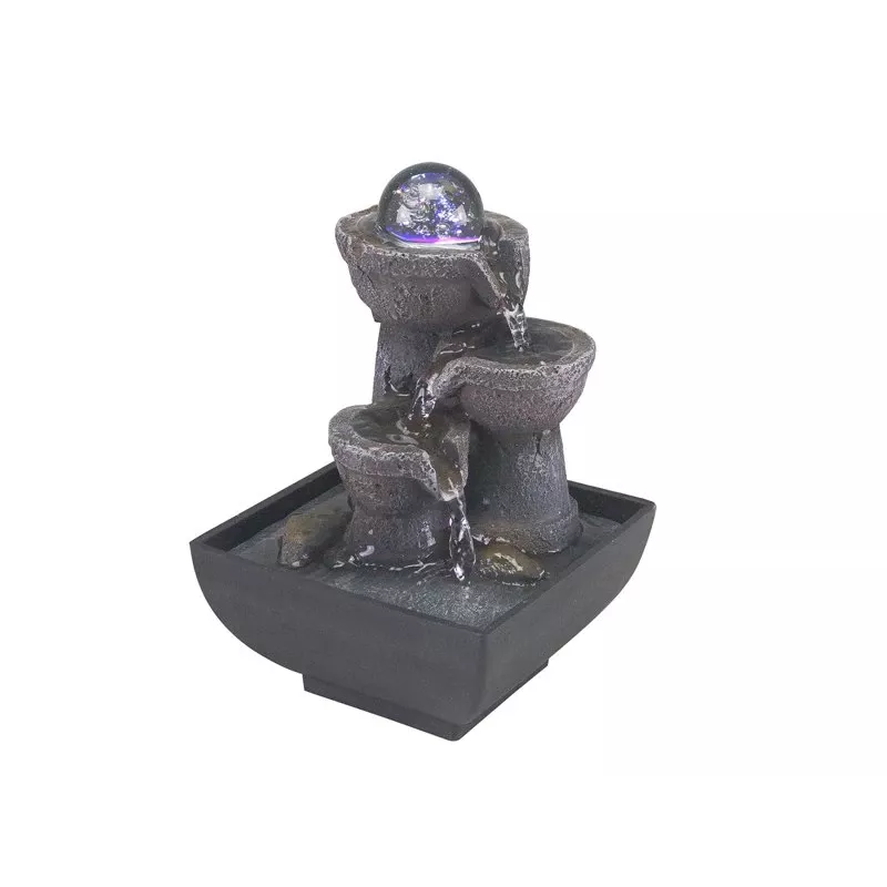 Beper P201UTP200 Zen-Wasserbrunnen Leuchtturm mit LED-Beleuchtung