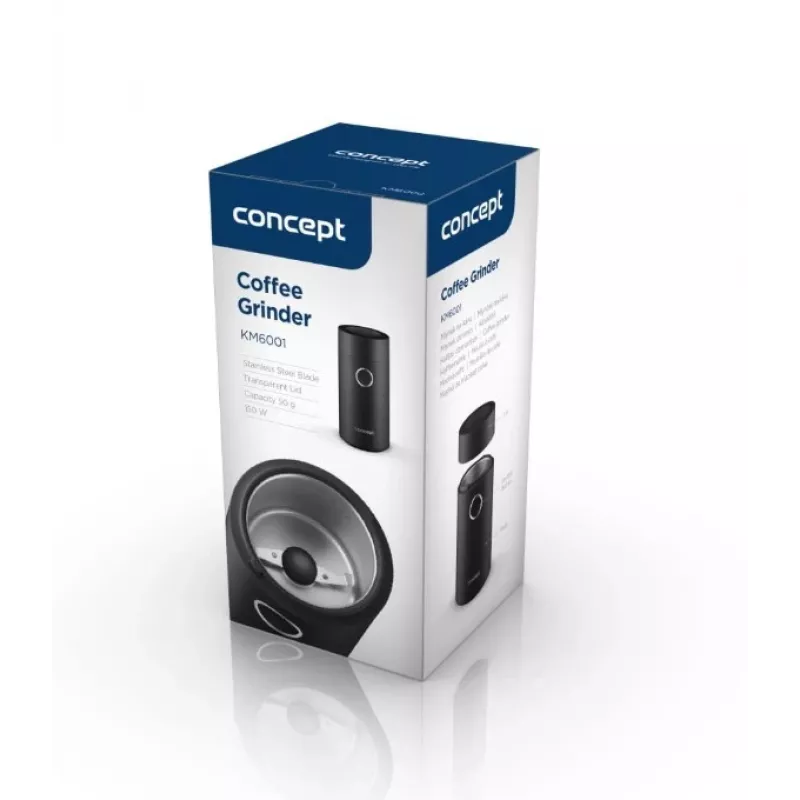 Concept KM6001 Kaffeemühle Schwarz