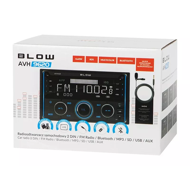 Blow AVH-9620 2DIN 7" Autoradio