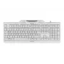CHERRY KC 1000 SC Kabelgebundene Smartcard-Tastatur Hellgrau USB QWERTY UK