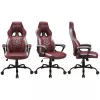 Subsonic SA5642-H1 Bürostuhl Gepolsterter Sitz Gepolsterte Rückenlehne Braun Weiß