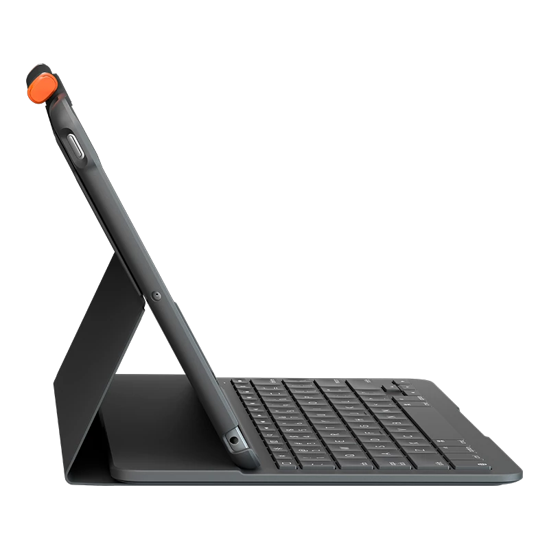 Tastatur Logitech schlank Folio für iPad (7., 8. & 9. Generation)