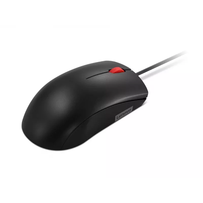 Lenovo 120 GY51L52636 kabelgebundene optische Maus, USB-A, 3 Tasten, 1,5 m Kabel, schwarz