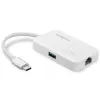 Edimax EU-4308 USB-C-Hub, 3x USB 3.0 + Gigabit-Ethernet