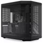 HYTE Y70 CS-HYTE-Y70-B Midi-Tower PC-Gehäuse, E-ATX, Hartglas, Pitch Black