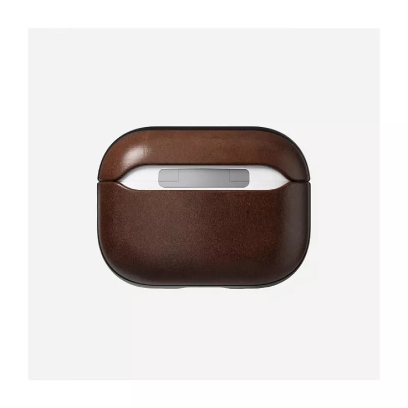 Hülle Nomad Modern Leather Case — Leder, Mikrofaser, Polycarbonat, braun