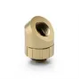 45°-Winkel-Drehverschraubung BitsPower Artemis – Stardust Gold