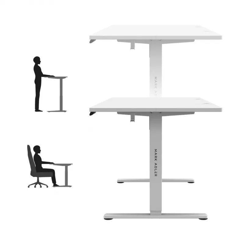 Elektrischer Schreibtisch MA-Leader 7.6 Weiß