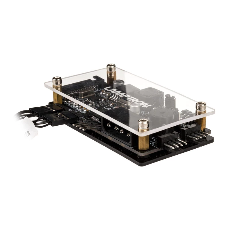Lamptron TC20 PCI RGB Lüfter- und LED-Controller - Silber