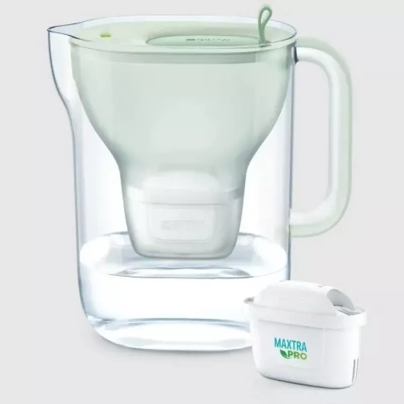 Brita Style eco Wasserfilter-Kanne, Gletscherblau