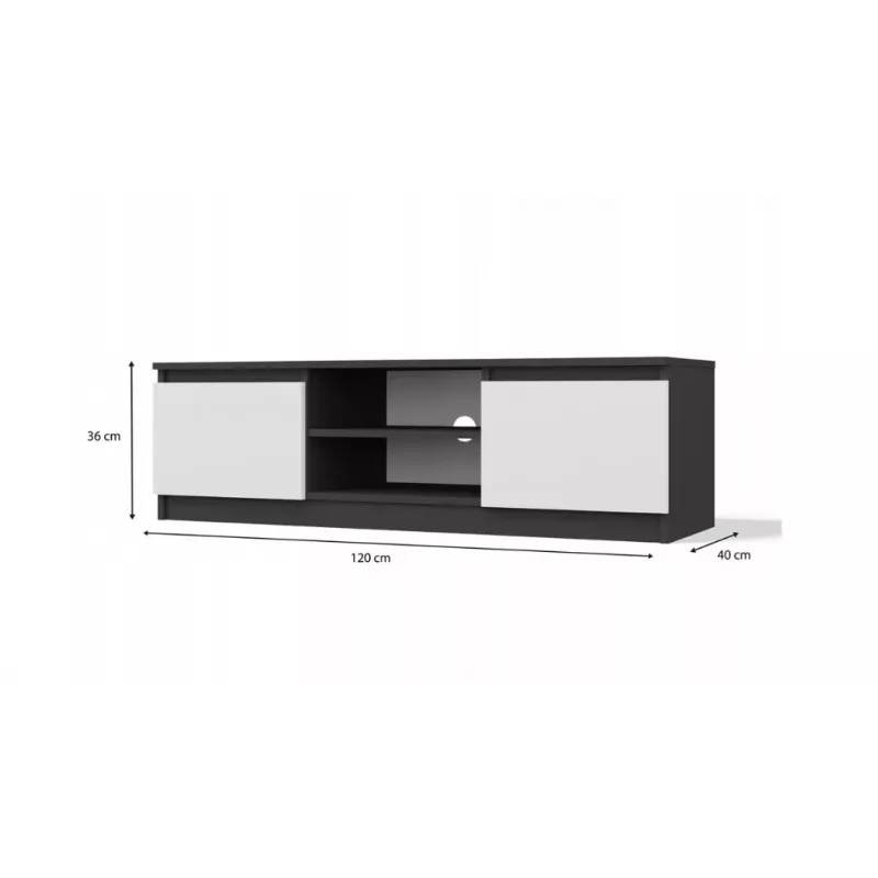 RTV 120 MALWA ANTHRACITE/Weiß