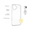 FIXED Story AntiUV Rückseitenschutz | Apple | iPhone 16 Plus | TPU | Transparent
