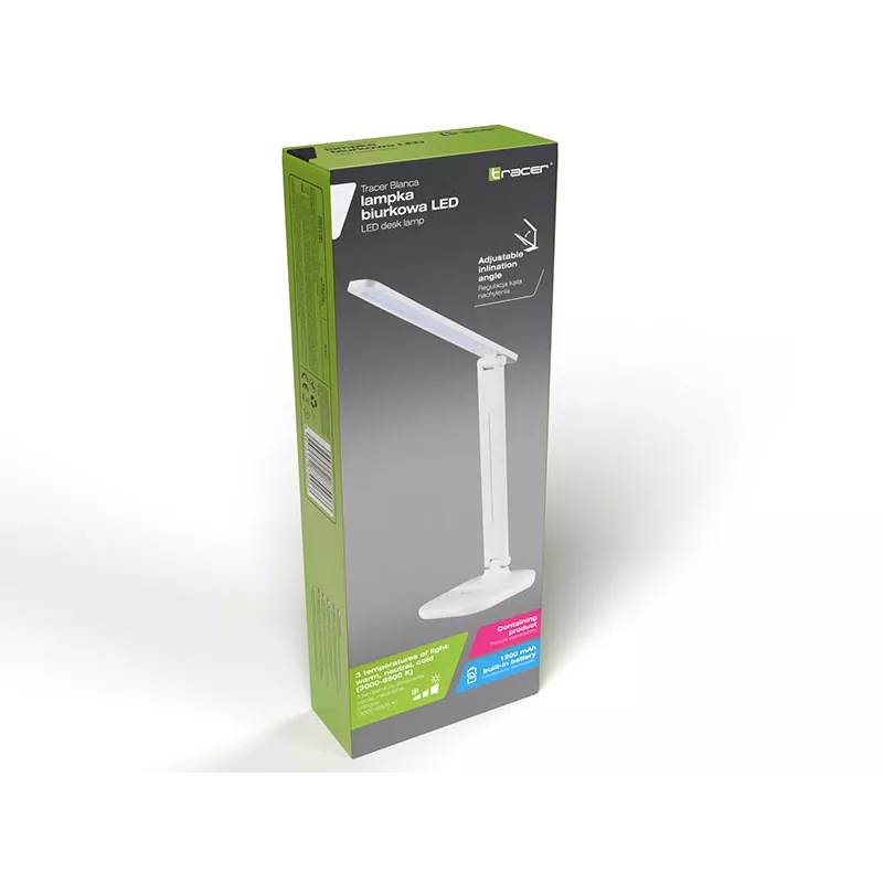 Tracer Blanca LED-Schreibtischlampe