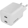 Canyon CU45CC GaN 45-W-Ladegerät 2xPD, Weiß (CNS-CUW45CC)