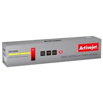 Activejet ATO-510YN Toner (Ersatz für OKI 44469723; Supreme; 5000 Seiten; gelb)