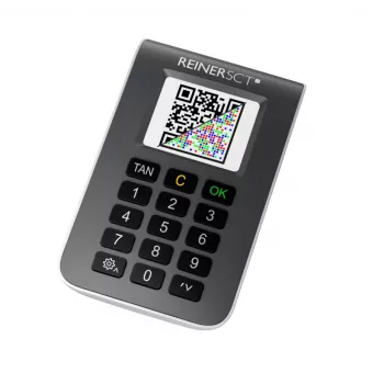 ReinerSCT tanJack photo QR - TAN-Generator - Anthrazit