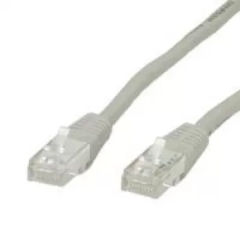 Netzwerkkabel ROLINE UTP Patchkabel Cat.6 RJ-45 20 m Grau
