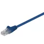 Wentronic Goobay CAT 5e Patchkabel, U/UTP, Blau, 0,5 m - CCA-Kupfergemisch (68335)
