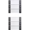 GIRA 213628 Elektrischer Schalter Anthrazit - Weiß (213628)