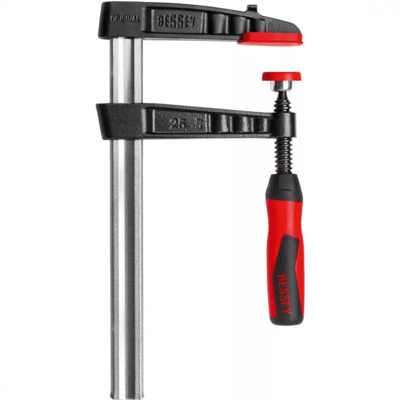 Stangenklemme BESSEY TG30-2K 30 cm Aluminium Schwarz Rot
