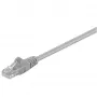 Netzwerk-Patchkabel GEMBIRD Goobay 68342 Cat5e U/UTP grau 1 m RJ-45–RJ-45
