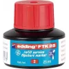 Edding FTK 25 Marker-Nachfülltinte, auf Wasserbasis, rot