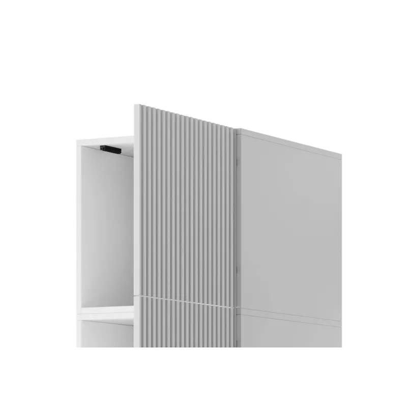 Kleiderschrank Cama Meble PAFOS 1D BASE 45×55,5×45 cm, 1 Tür, weiß matt