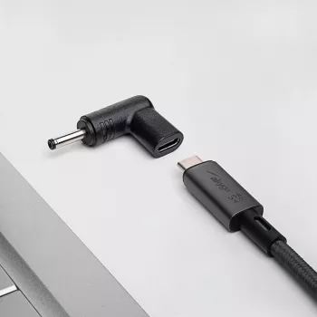 Akyga AK-ND-C05 Ladeadapter USB-C auf DC 3,5 x 1,35 mm für Notebooks, 18,5-20 V, 100 W