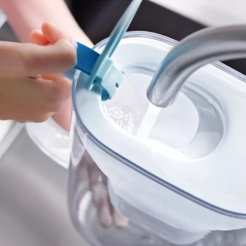 Brita Style eco Wasserfilter-Kanne, Gletscherblau