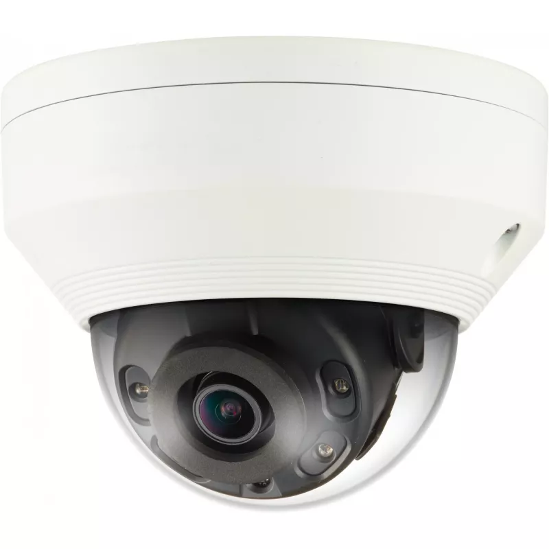 Hanwha QNV-6012R Dome-IP-Sicherheitskamera, Outdoor, 2 MP, 2,8 mm, Infrarot, IK10, IP66, weiß
