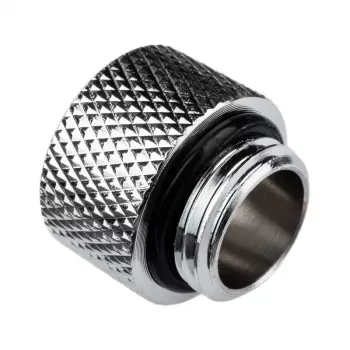 Fitting Alphacool 17218 Messing Chrom 9,75 mm Tiefe 1,8 cm Durchmesser