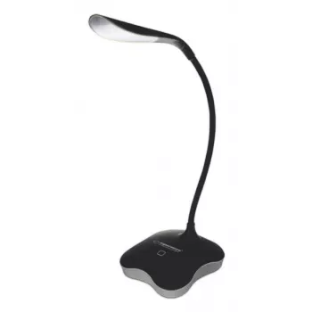 Esperanza ELD105K Mimosa LED-Schreibtischlampe, 3 W, schwarz