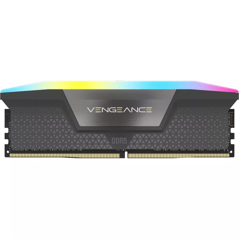 DIMM 96 GB DDR5-6000 (2x 48 GB) Dual-Kit, Memory Grau, CMH96GX5M2E6000Z36, Vengeance RGB, INTEL XMP, AMD EXPO