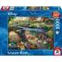 Schmidt Spiele 59636 Thomas Kinkade Disney Alice im Wunderland Puzzle, 1000 Teile, Kontur, Cartoons