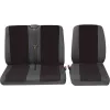 Autositzbezug PETEX Fahrersitz Polyester Rot/Anthrazit Modell 30071912
